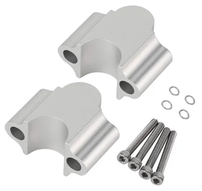 Produktbild von Aluminium-Lenkererhöhung – Universelle Lenkererhöhung 7/8" – Kompaktes Design – Set mit 1 Paar – Stoßfest – Einfach zu installieren – Lenkererhöhung