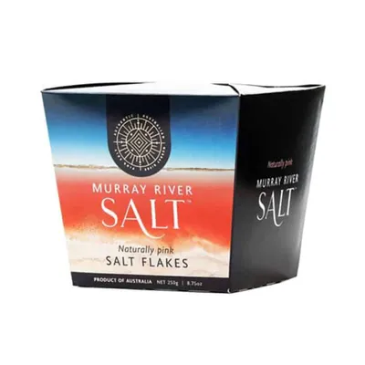 A box of Murray River Salt Flakes.