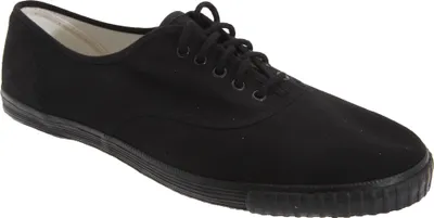 Produktbild von Dek Uni Leinen Turnschuhe zum Schnüren DF882 (39,5 EU) (Schwarz)