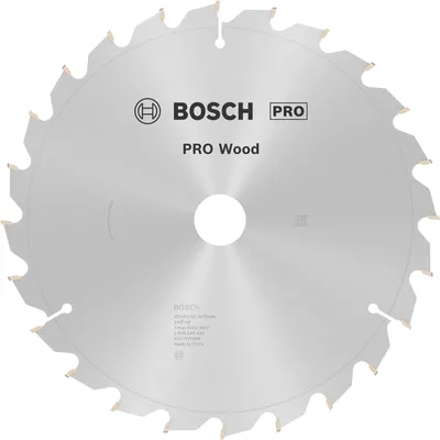 Produktbild von PRO Wood Kreissägeblatt, 254 x 2 x 30 mm, Z24
