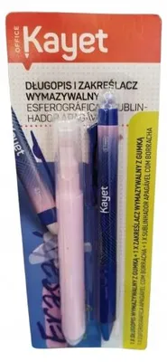 Produktbild von Kayet SP294 Radierbarer Stift und Textmarker Set