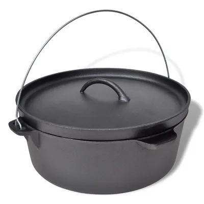Zdjęcie produktu dla Kociołek, Garnek Żeliwny 11,3 L + Akcesoria Lumarko!