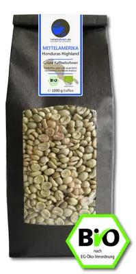 Produktbild von Rohkaffee Arabica Honduras Highland 1000g