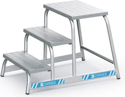Produktbild von Zarges-Stufe 600 mm Plattformhöhe