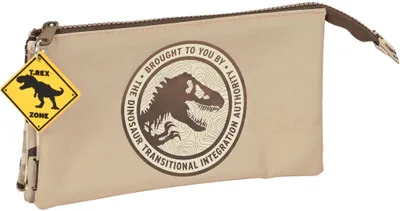 Produktbild von Schulmäppchen Jurassic World Dominion Braun (22 x 12 x 3 cm)