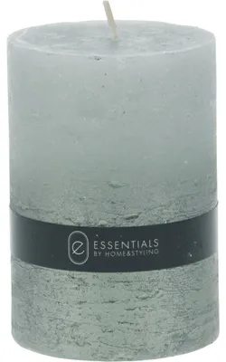 Produktbild von DIP DYE Paraffin Kerze in elegantem Grau, Maße: 7 cm Breite, 7 cm Tiefe, 10 cm Höhe