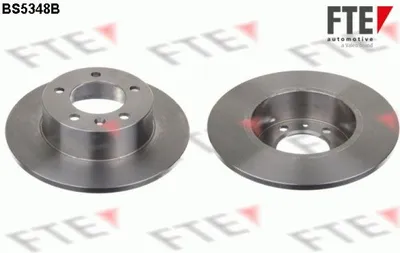 Produktbild von 2 Bremsscheiben Hinterachse voll Ø 305 mm 12 mm FTE für u.a. OPEL MOVANO