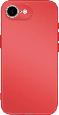 Obrázek produktu pro Avizar, pouzdro Soft-Touch iPhone 16e Silicone Series Fast Cover, červené