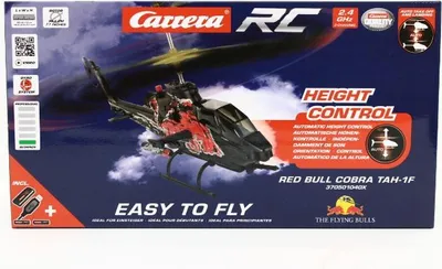Produktbild von Carrera Red Bull Cobra TAH-1F, Ferngesteuert, Hubschrauber, Helikopter, Carrera RC, 2.4 GHz, 370501040X