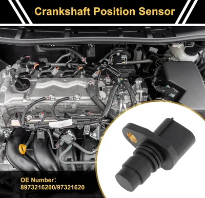 Image de 1 Pc No.8973216200 Vilebrequin Position Capteur Pour Opel Pour Astra H Berline 1.7 Cdti 07-10 Robuste Voiture Moteur Manivelle Ckp Capteur
