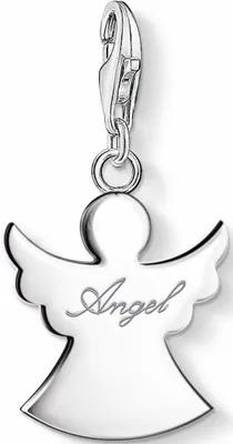 Produktbild von Thomas Sabo 0871-001-12 Charm-Anhänger Schutzengel Silber