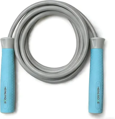 Produktbild von Springseil 7 mm, verstellbare Länge, PVC, ergonomische Griffe, für CrossFit