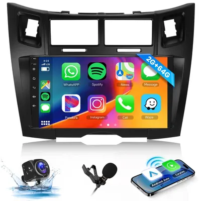 Productafbeelding van 2GB 64GB Android Autoradio met 9 Inch Touchscreen en Carplay