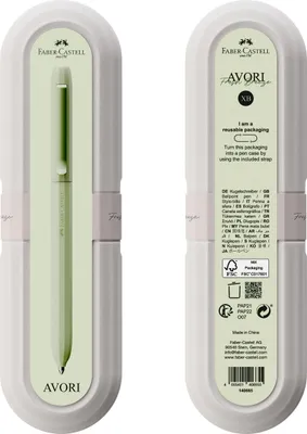 Zdjęcie produktu dla Faber-Castell 140665, Spinacz, Niebieski, 1 szt.