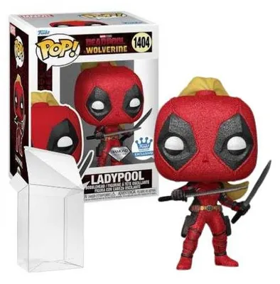 Image de Marvel Deadpool 3 Funko POP Vinyl Figur Ladypool (1404) (Collection Diamant)