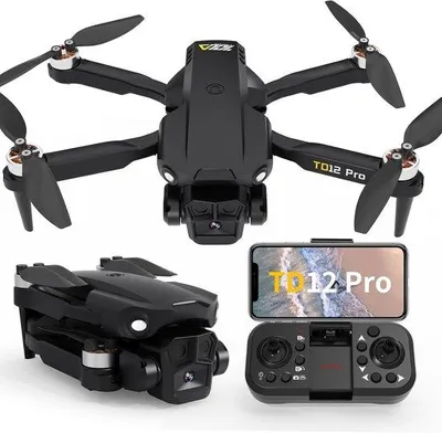 Immagine prodotto di Quadricotteri a passo corto con videocamera HD 1080p e motore senza rotore - Modello per principianti e adulti