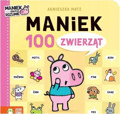 Zdjęcie produktu dla Maniek. 100 zwierząt