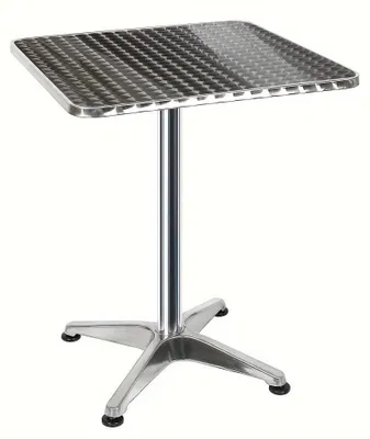 Image de Table de bar - Table haute - Table bistrot - Meuble de bar - Table de travail - Hauteur réglable de 70 à 110 cm