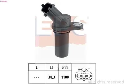 Produktbild von EPS 1.953.681 Kurbelwellensensor Impulsgeber für FIAT Ducato Kastenwagen (250, 290)
