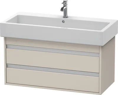 Produktbild von Waschtischunterbau KETHO 440x950x410mm taupe taupe
