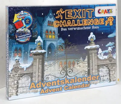 Immagine prodotto di Calendario dell'Avvento per bambini Exit Challenge