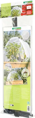 Produktbild von Hochbeet Tunnelbogen Komplettset Windhager bestehend aus 12 Rundbögen (je 60 cm), 8 Befestigungswinkel, 1 Insektenschutz