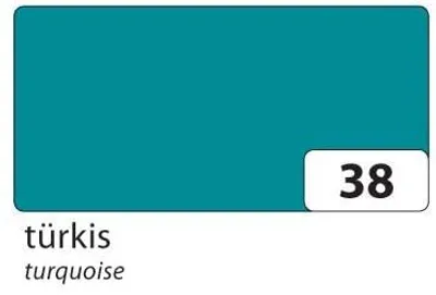 Produktbild von folia Tonpapier 130g A4 100 Blatt türkis