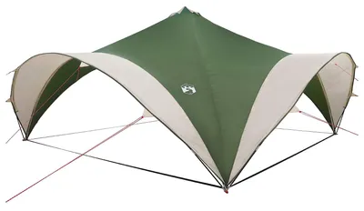Zdjęcie produktu dla Namiot Imprezowy zielony 400 x 400 x 320 cm Poliester i Stal