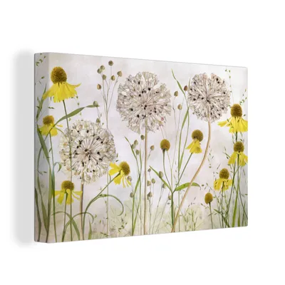 Obrázok produktu pre OneMillionCanvasses® - Maľba na plátne - Obraz na plátne Nástenná maľba na plátne - Kvety - Zátišie - Olejomaľba - 150x100cm - Fotografia na plátne -