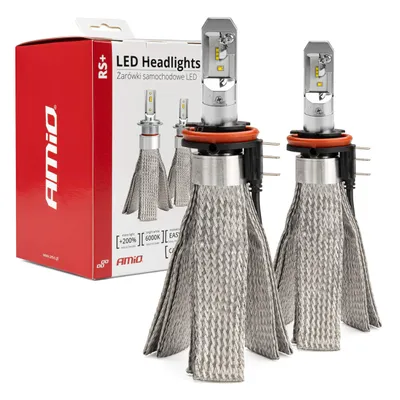 Obrázek produktu pro LED autožárovky řady RS+ H15 50W CANBUS Slim AMIO-01080 12-24V 6000K