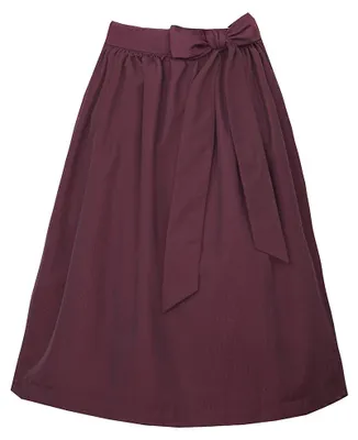 Produktbild von Dirndlschürze Kirchham 80cm Länge bordeaux 3XL