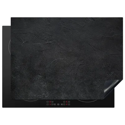 Produktbild von KitchenYeah© Herdabdeckplatte Industriell - Beton - Grau - Vintage - Rustikal , 70x52cm, Küche Deko, Glaskeramikkochfeld Herdabdeckung, Abdeckplatte fùr Kochfeld