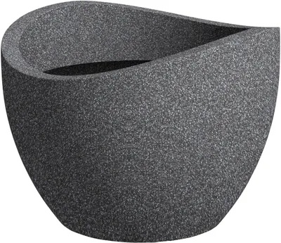 Obrázok produktu pre Scheurich 4033083250419, Kvetináč, Voľne stojace, Plast, Čierna, Kolo, Vonkajší