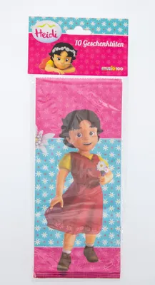 Produktbild von Heidi Party-Tüte Papier inkl. Sticker, 10 Stk.