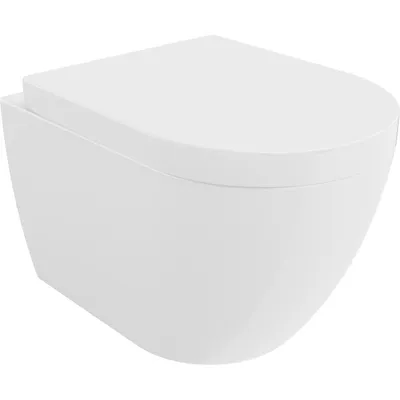 Obrázek produktu pro Mexen Lena WC mísa Rimless s pomalu padající deskou tvrdá, Bílá - 30298000