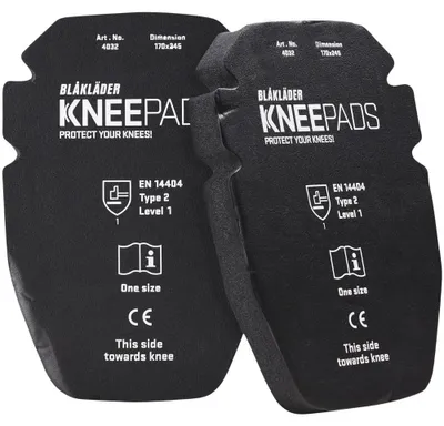 Kniepolster-Gel 25 mm, Schwarz, Einheitsgröße