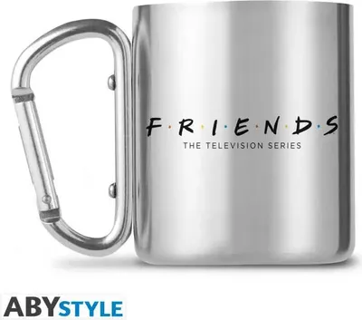 Produktbild von Becher ABYSTYLE Friends - Becher Karabiner