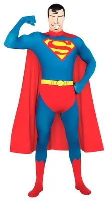 Produktbild von Superman Ganzkörperanzug Größe: XL
