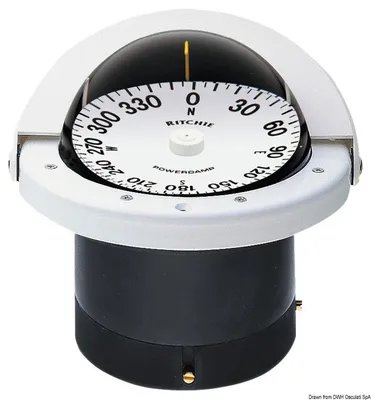 Zdjęcie produktu dla RITCHIE wbudowany kompas Navigator 4"1/2 biały/biały, 1 szt