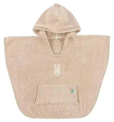 Produktbild von Trixie Badeponcho Baumwolle - rosa Kaninchen Tiermotiv für Kinder