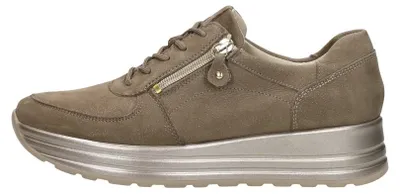 Image de Waldläufer H-Lana Veterschoenen Laag - Taupe - Maat 41.5