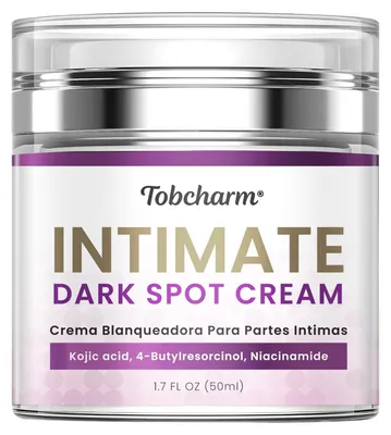 Produktbild von Tobcharm Aufhellungscreme Dunkelfleckenentferner für den Körper Dunkelflecken Korrekturcreme für Intimbereiche, Achselhöhlen, Innenschenkel und Bikinizone Dark Spot Remover Cream for Body