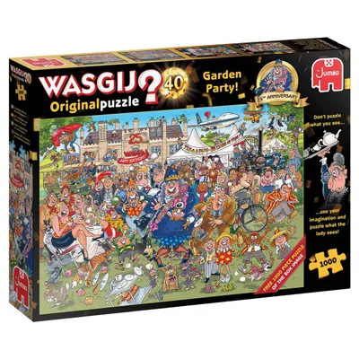 Produktbild von Wasgij Original 40 Garten Party - 25 Jahre Jubiläum, Puzzle