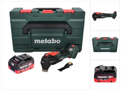 Produktbild von Metabo MT 18 LTX BL QSL Akku Multitool 18 V Brushless Starlock Plus + 1x Akku 8,0 Ah + metaBOX - ohne Ladegerät