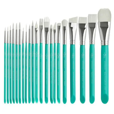Produktbild von Global Pinsel Komplettset 23 Stück