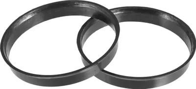 Produktbild von 2Stk Plastik 67.1mm Auto Zentrische Ringe Radbohrung 66,1 mm