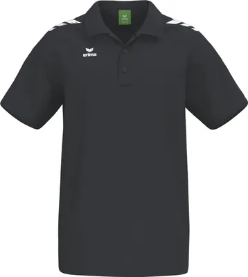 Produktbild von Erima Cmpt Wings Poloshirt Schwarz/Weiß - XL