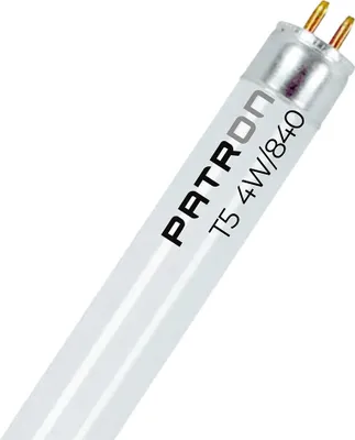 Productafbeelding van Fluorescerende buis, 4 Watt, 4000 Kelvin, 140 lumen, T5, koelwit licht, afmetingen 135 x 16 mm