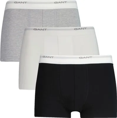 Obrázok produktu pre Boxerky Gant Core, čierne, sivé, veľkosť S, pánske, čierne, sivé, veľkosť S