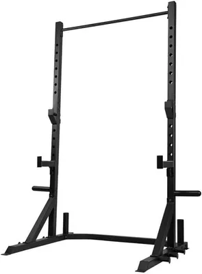 Immagine prodotto di Panca multifunzione per uso domestico - Squat Rack Pro - con torre per trazioni e barra per trazioni
